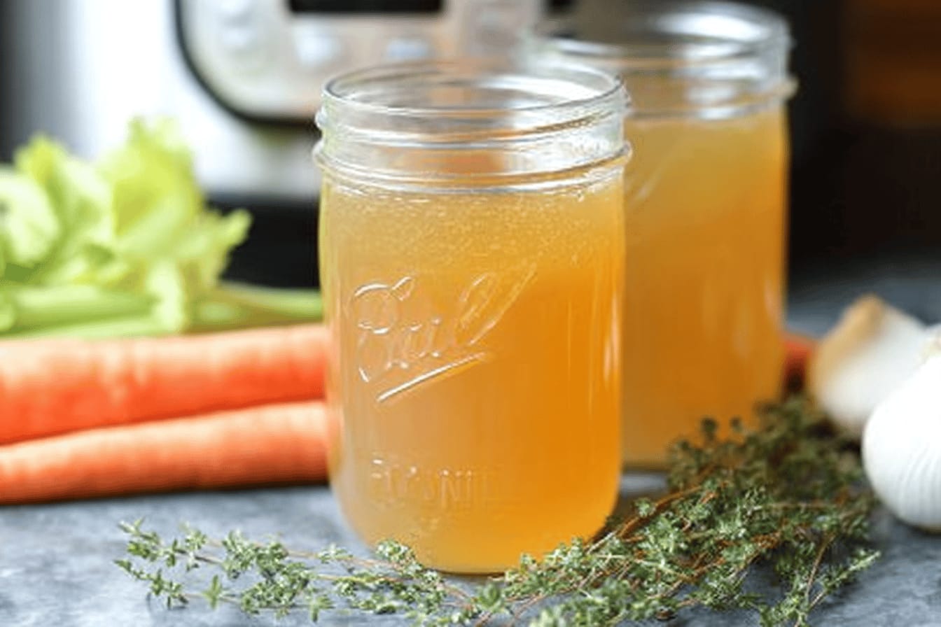 Easy Instant Pot Chicken Stock Recipe