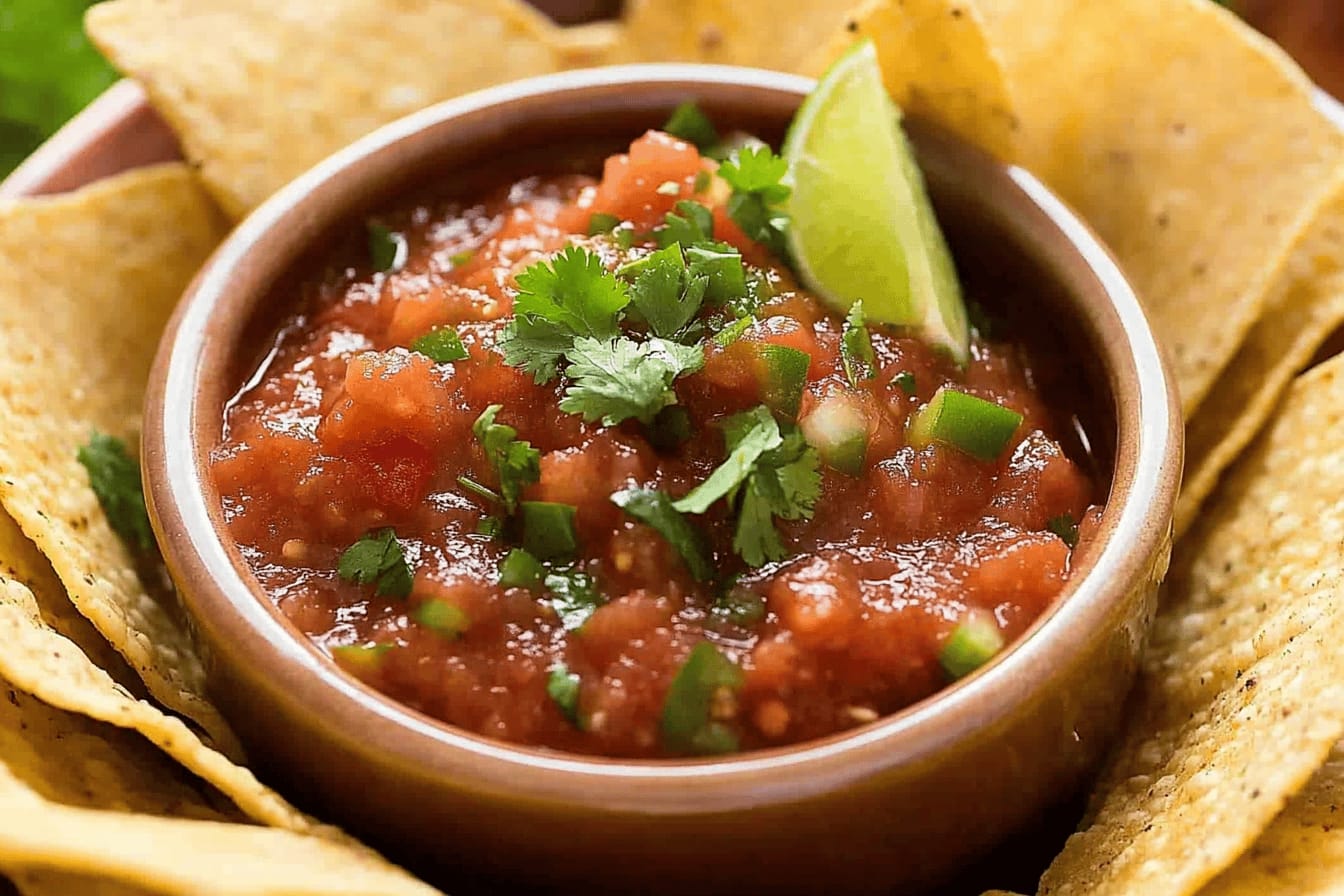 Easy Restaurant-Style Salsa Recipe