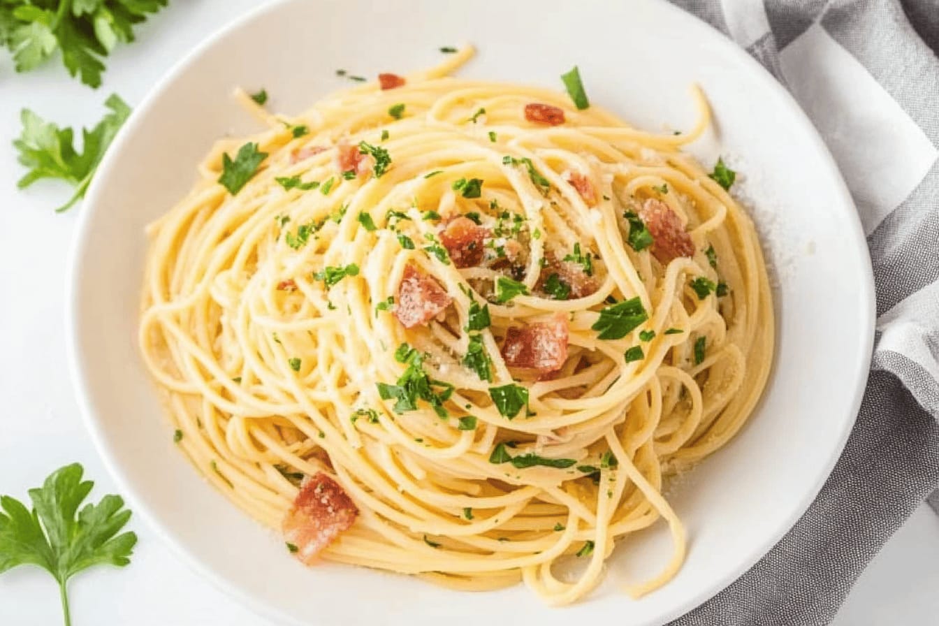 Easy Traditional Spaghetti Carbonara Recipe