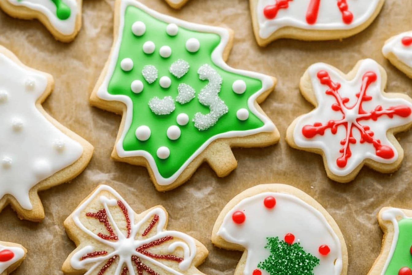 Festive Christmas Cutout Cookies Recipe