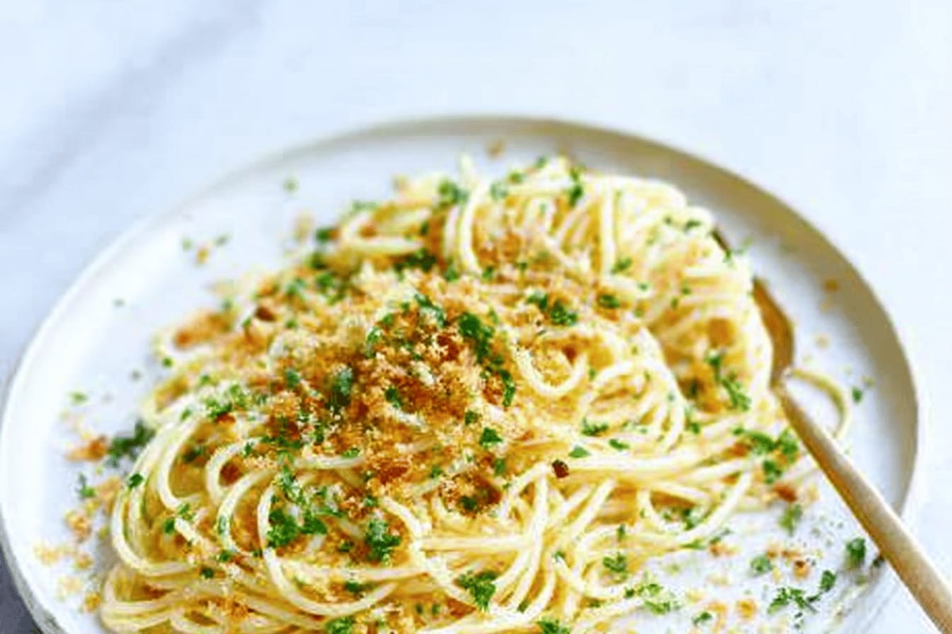 Garlic Olive Oil Spaghetti Recipe