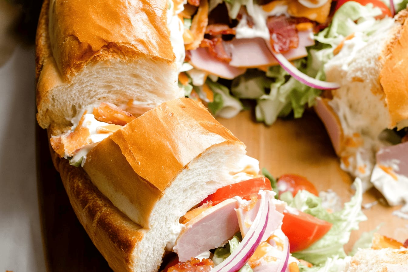 Giant Bundt Pan Party Sub Recipe