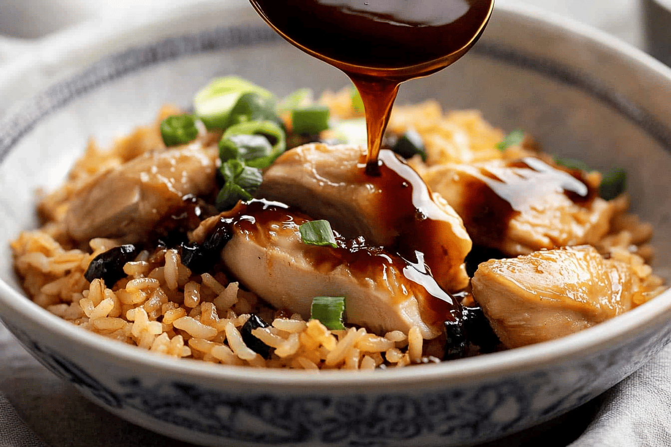 Ginger Chicken and Rice Recipe Delight