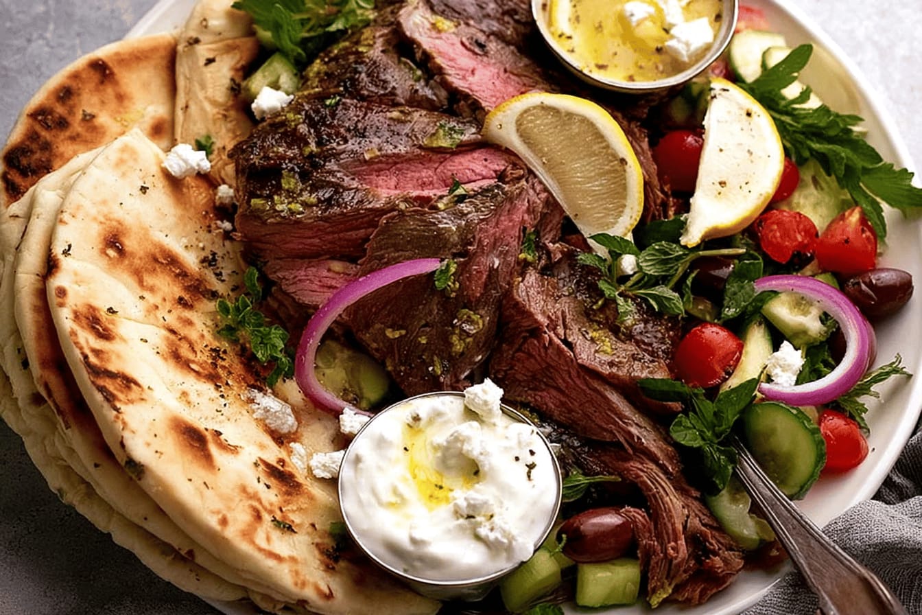 Greek Butterflied Lamb Leg Recipe