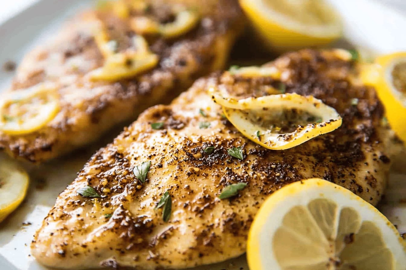 Homemade Lemon Pepper Chicken Recipe