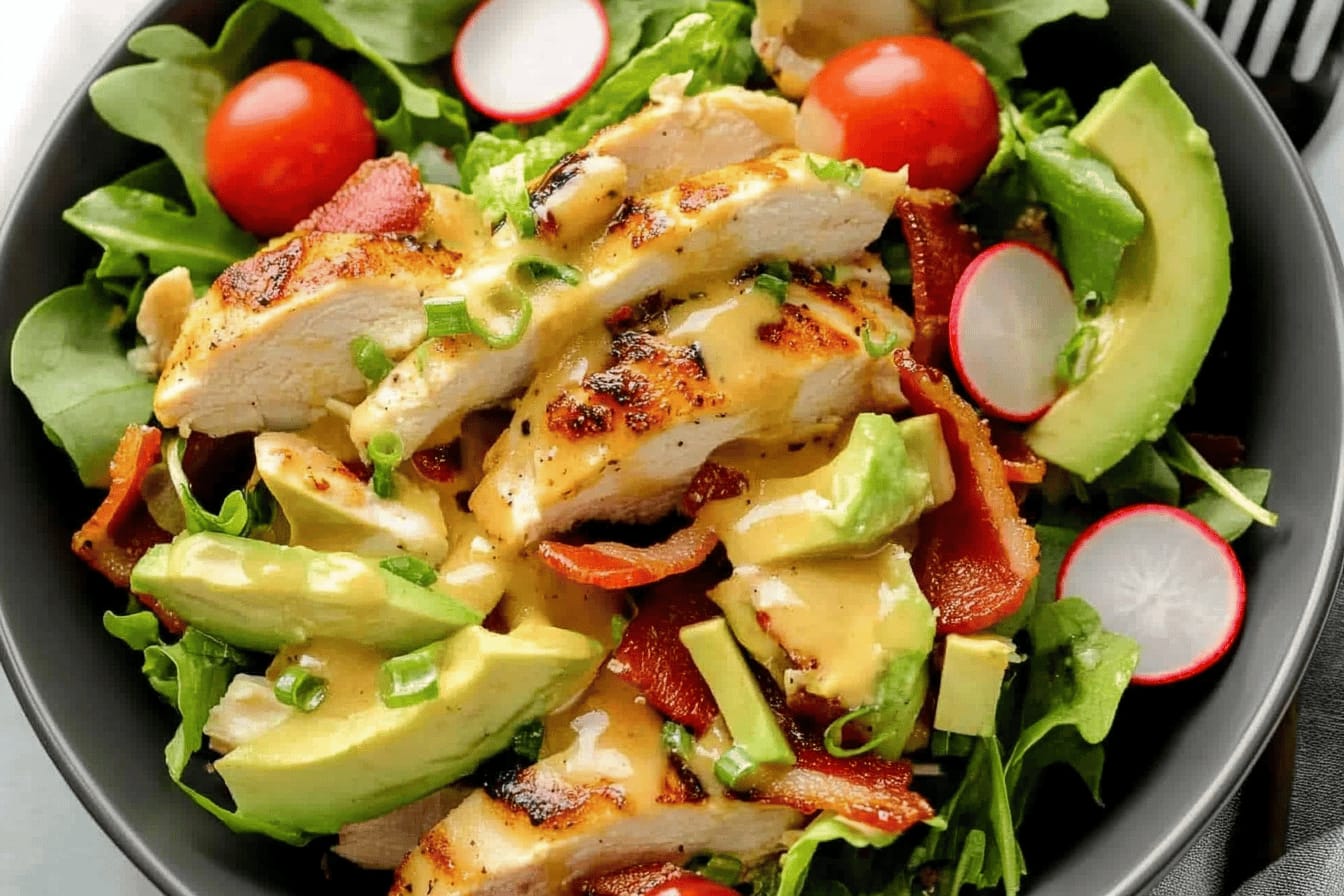Honey Mustard Chicken Salad Recipe Delight