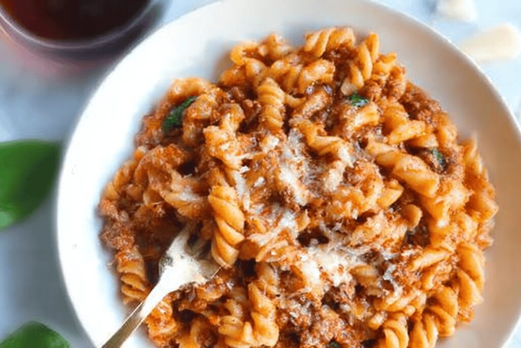 Instant Pot Beef and Pasta Recipe