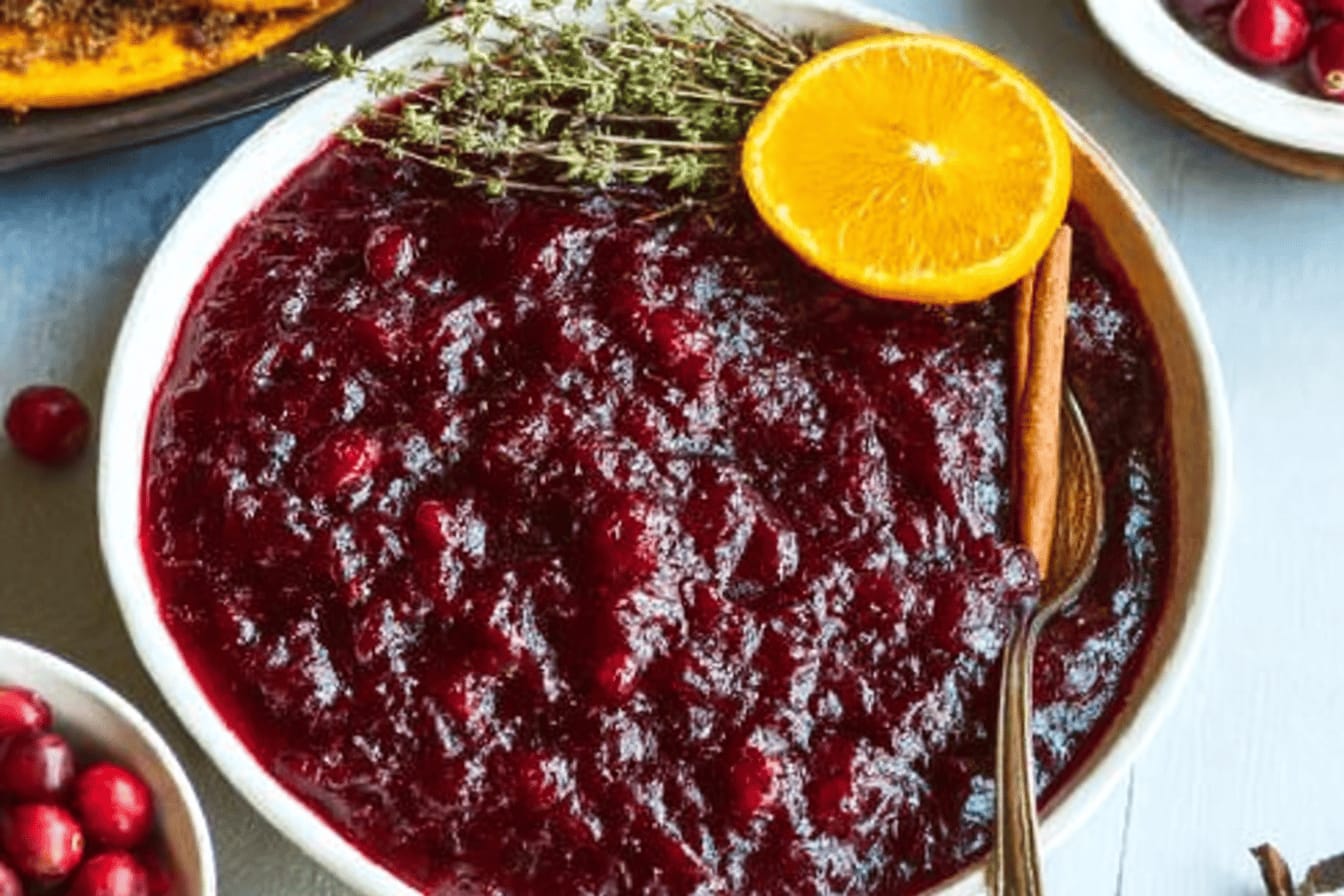 Instant Pot Cranberry Sauce Recipe