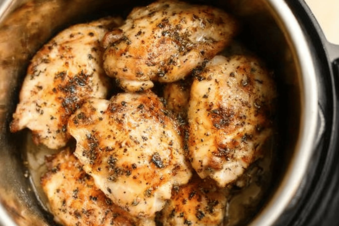 Instant Pot Lemon Chicken Thighs Recipe