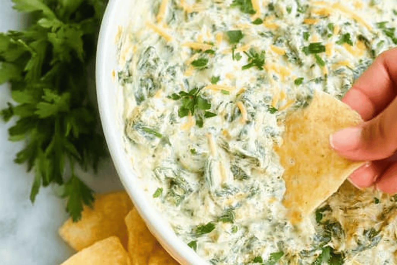 Instant Pot Spinach Artichoke Dip Recipe