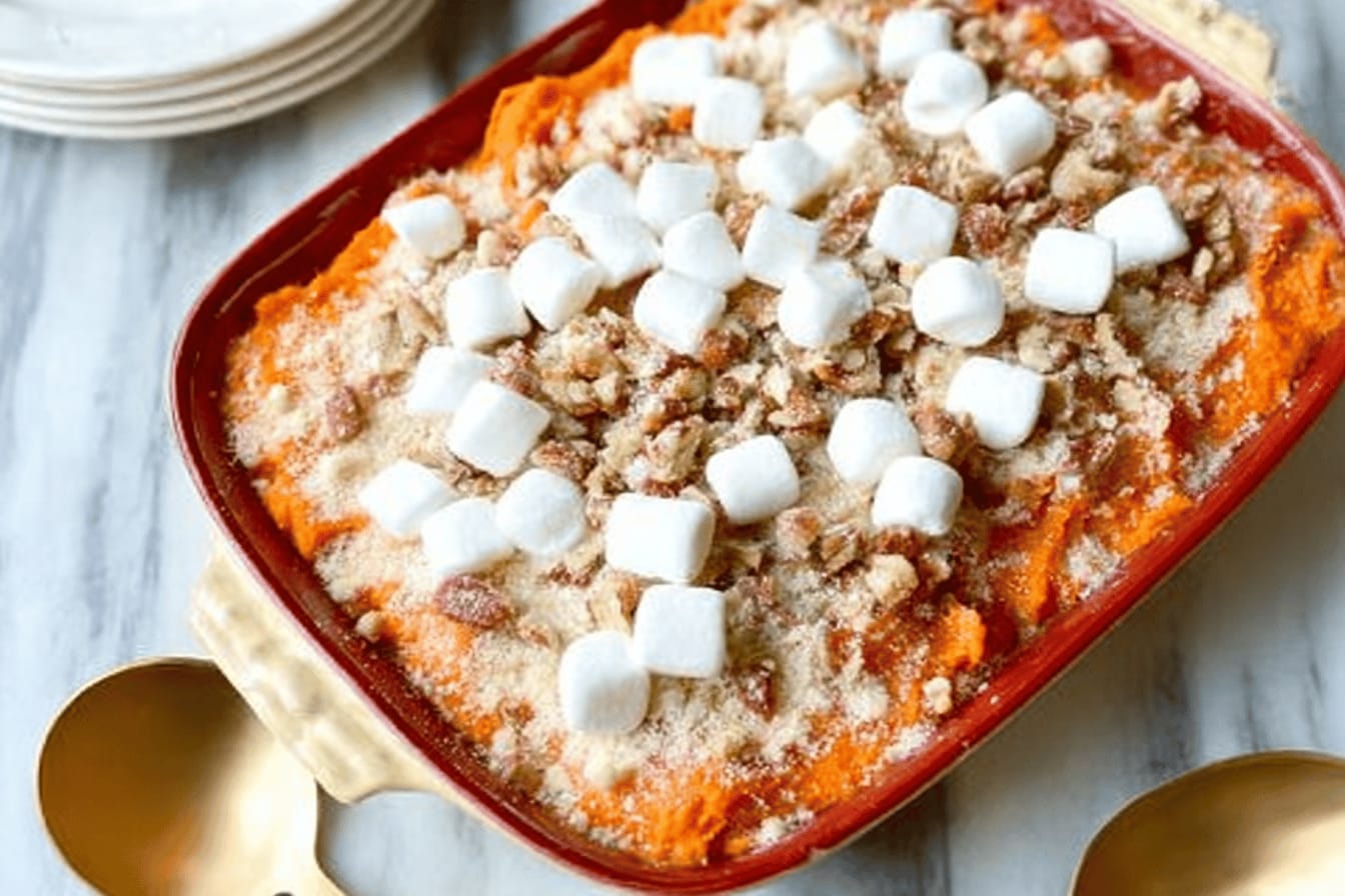 Instant Pot Sweet Potato Casserole Recipe