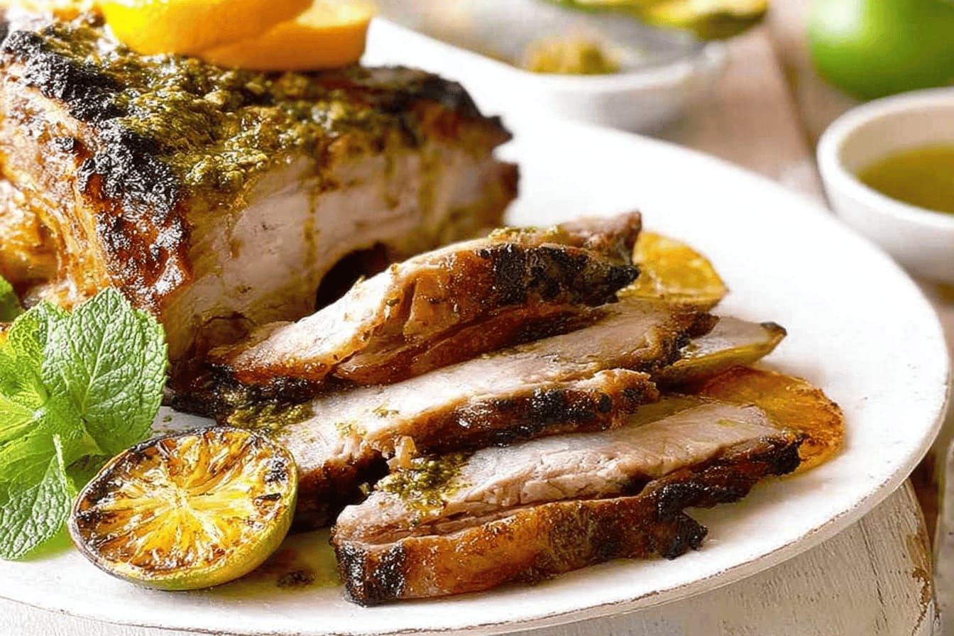 Juicy Cuban Mojo Pork Roast Recipe