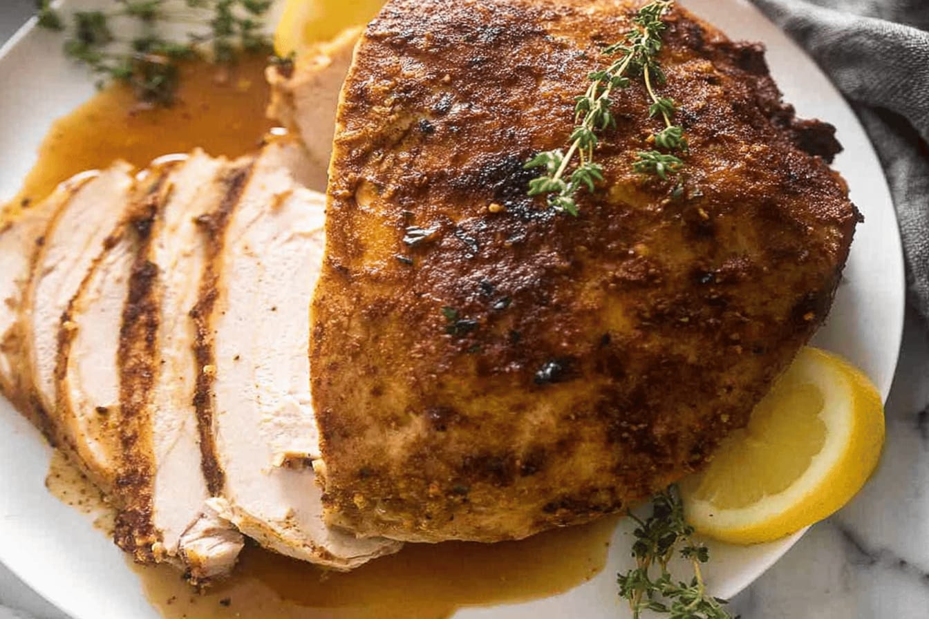Juicy Slow Cooker Turkey Breast Recipe
