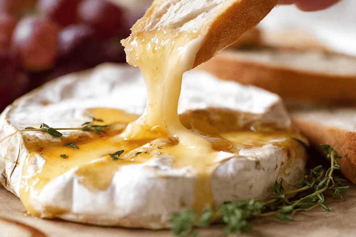Maple Thyme Baked Brie Recipe