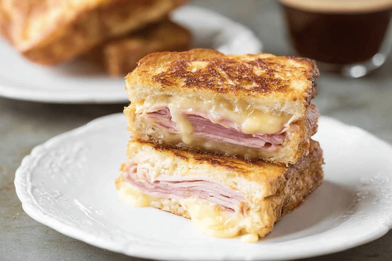 Monte Cristo Ham and Cheese Sandwich Recipe