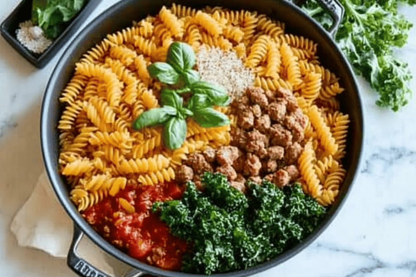 One-Pot Sausage Pasta Recipe Delight