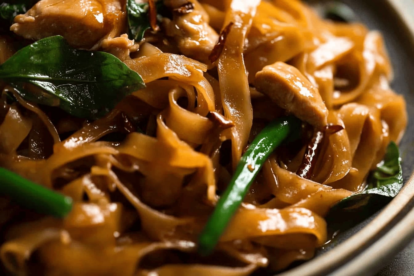 Pad Kee Mao: Easy Thai Drunken Noodles Recipe