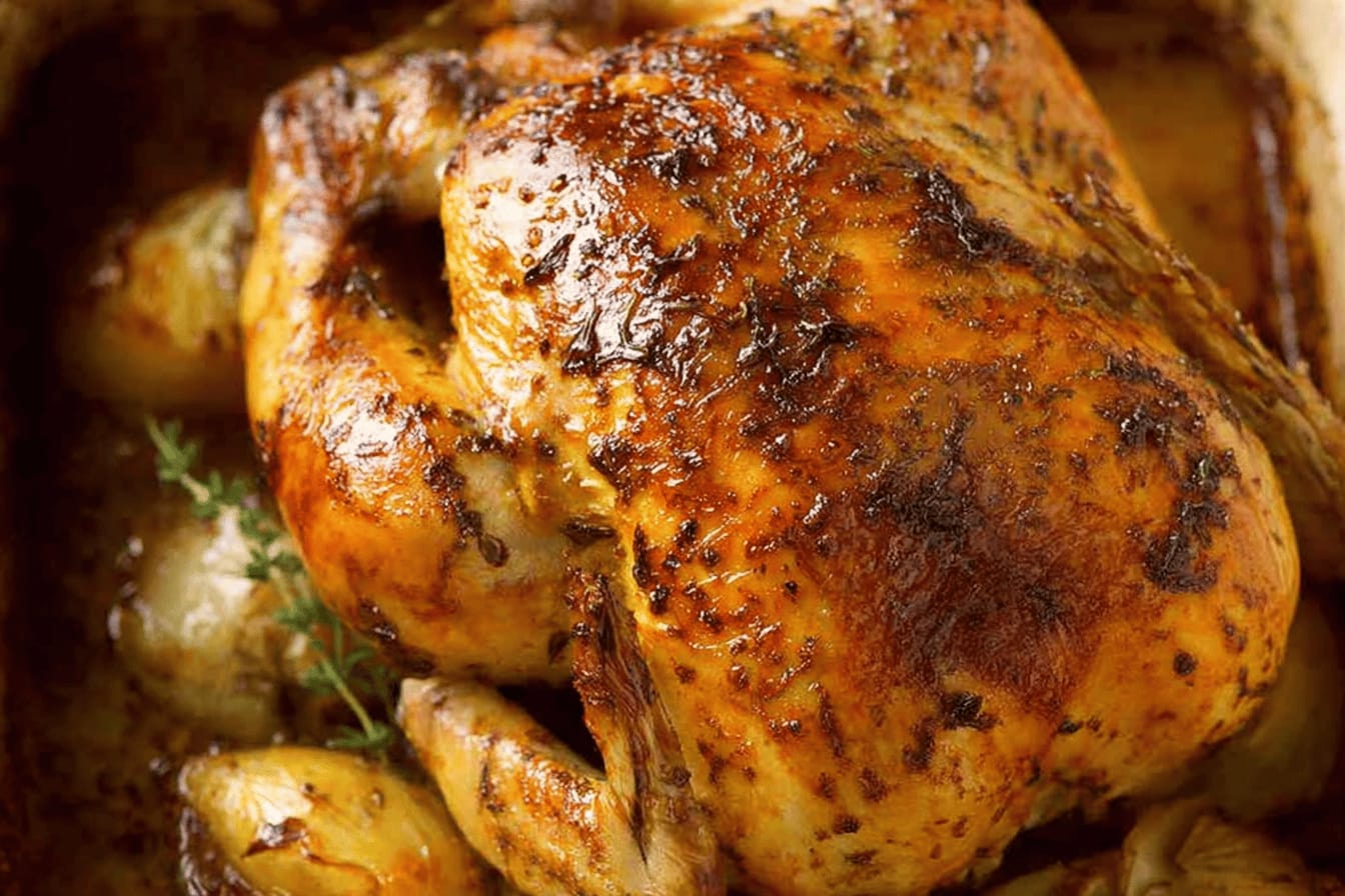 Perfectly Juicy Roast Chicken Recipe