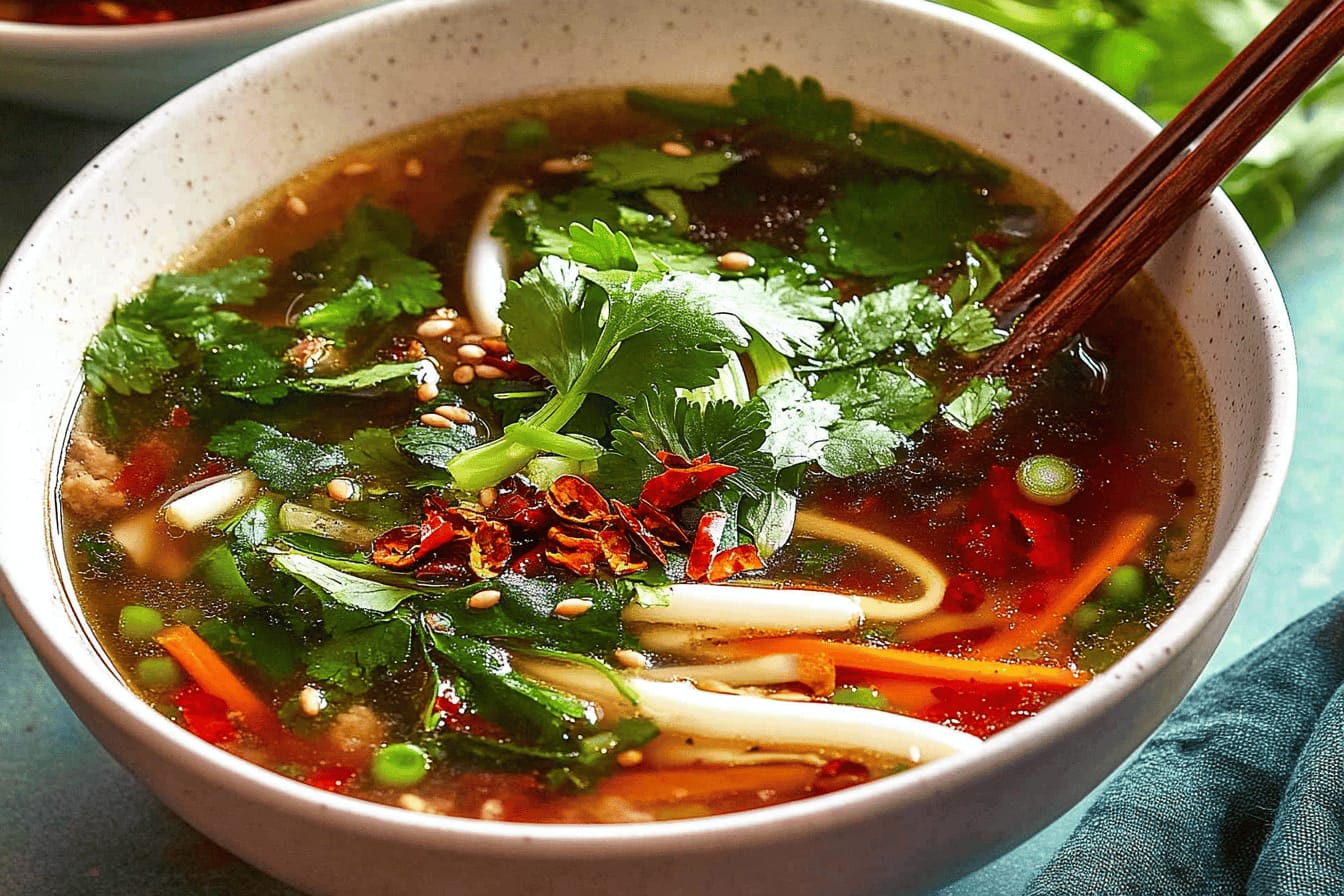 Quick & Healthy Chinese Vegetable Soup Recipe