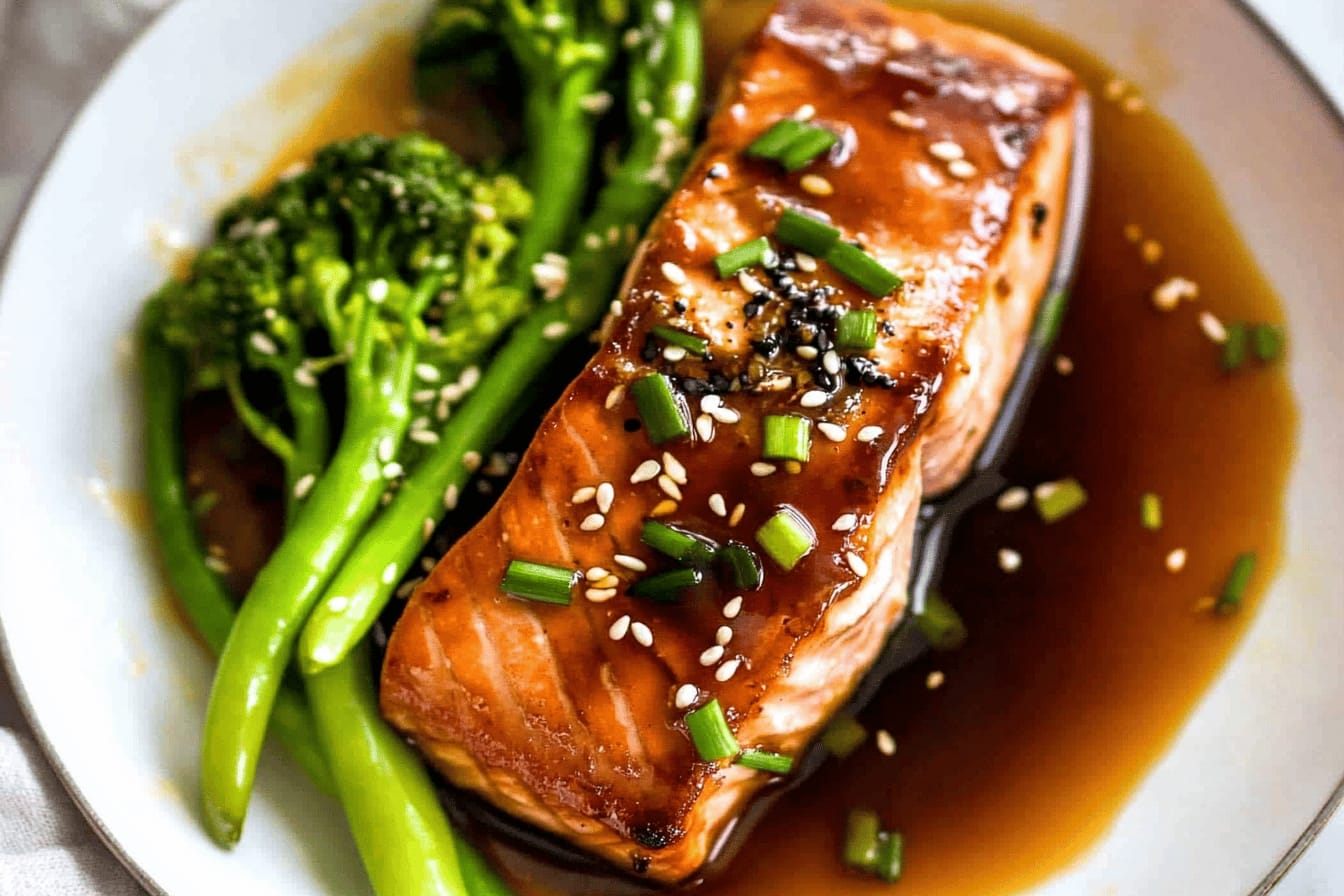Quick Honey Garlic Salmon Recipe in 15 Minutes