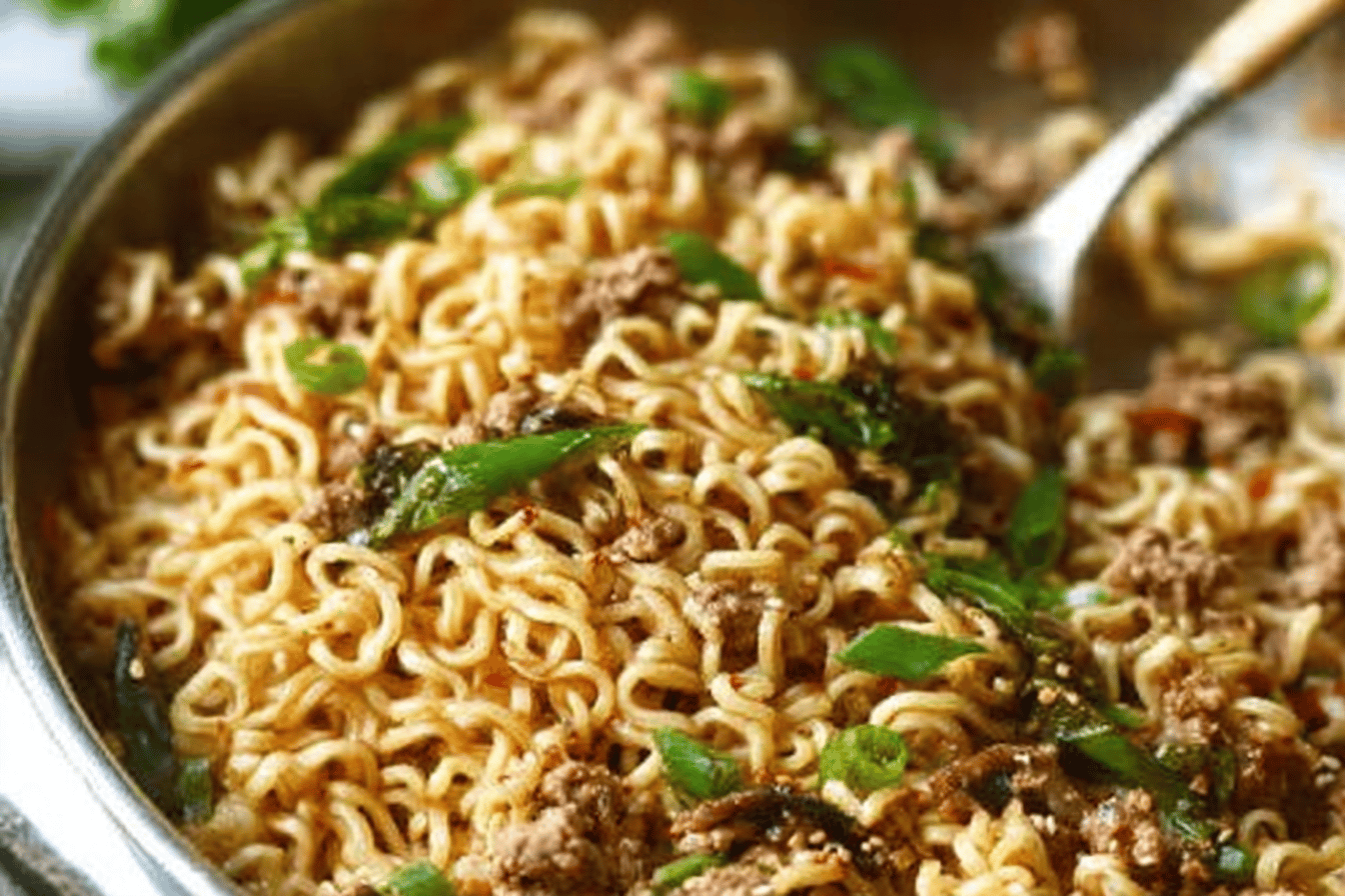 Quick Ramen Noodle Stir Fry Recipe