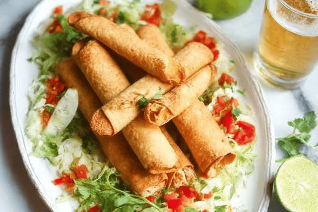 Quick and Easy Chicken Taquitos Recipe