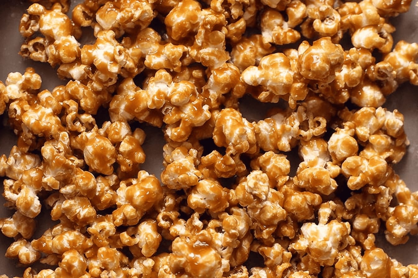 Salted Caramel Popcorn Recipe Delight