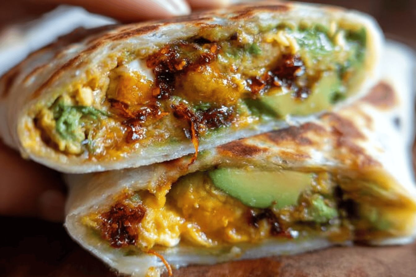 Scallion Pancake with Eggs Recipe Delight