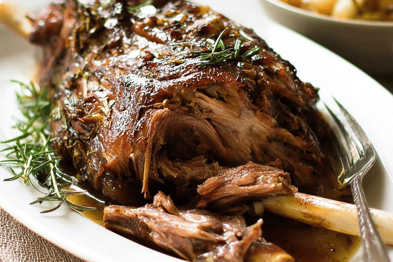 Slow Roast Leg of Lamb Recipe