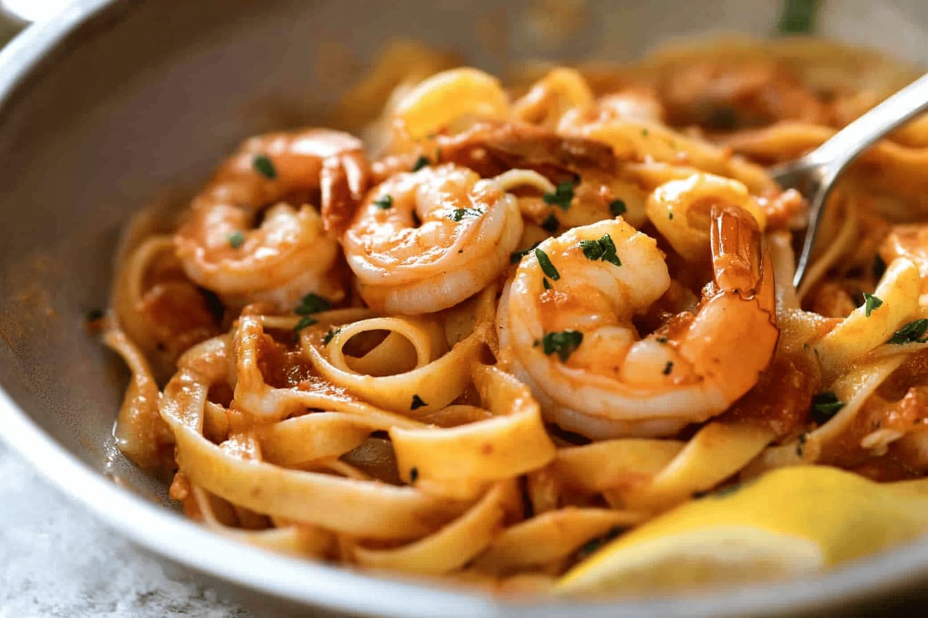 Spicy Chilli Prawn Pasta Recipe Delight
