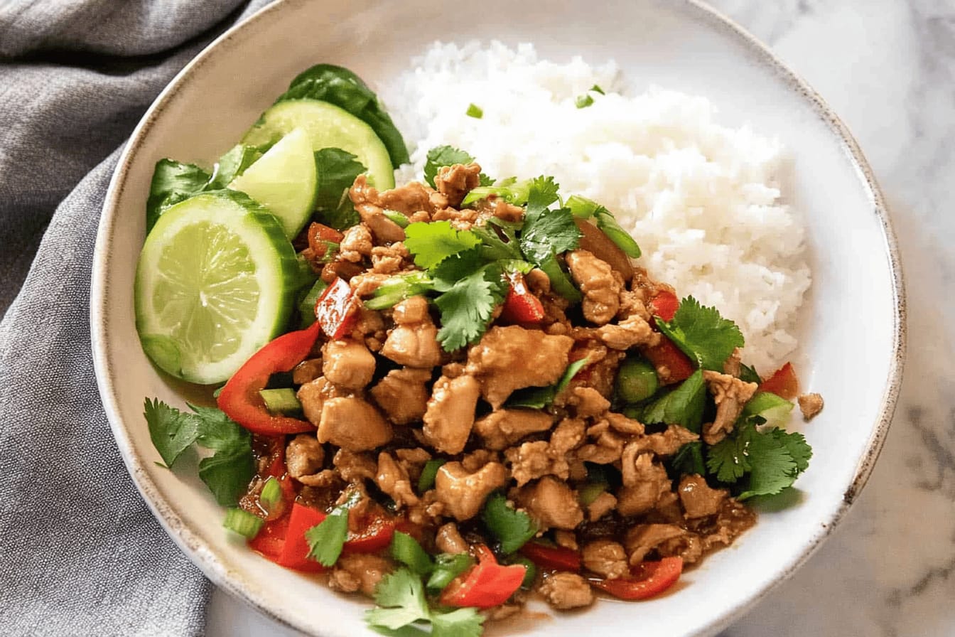 Spicy Thai Chicken Stir Fry Recipe
