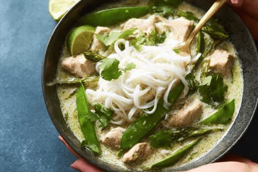 Thai Green Curry Chicken Soup Recipe