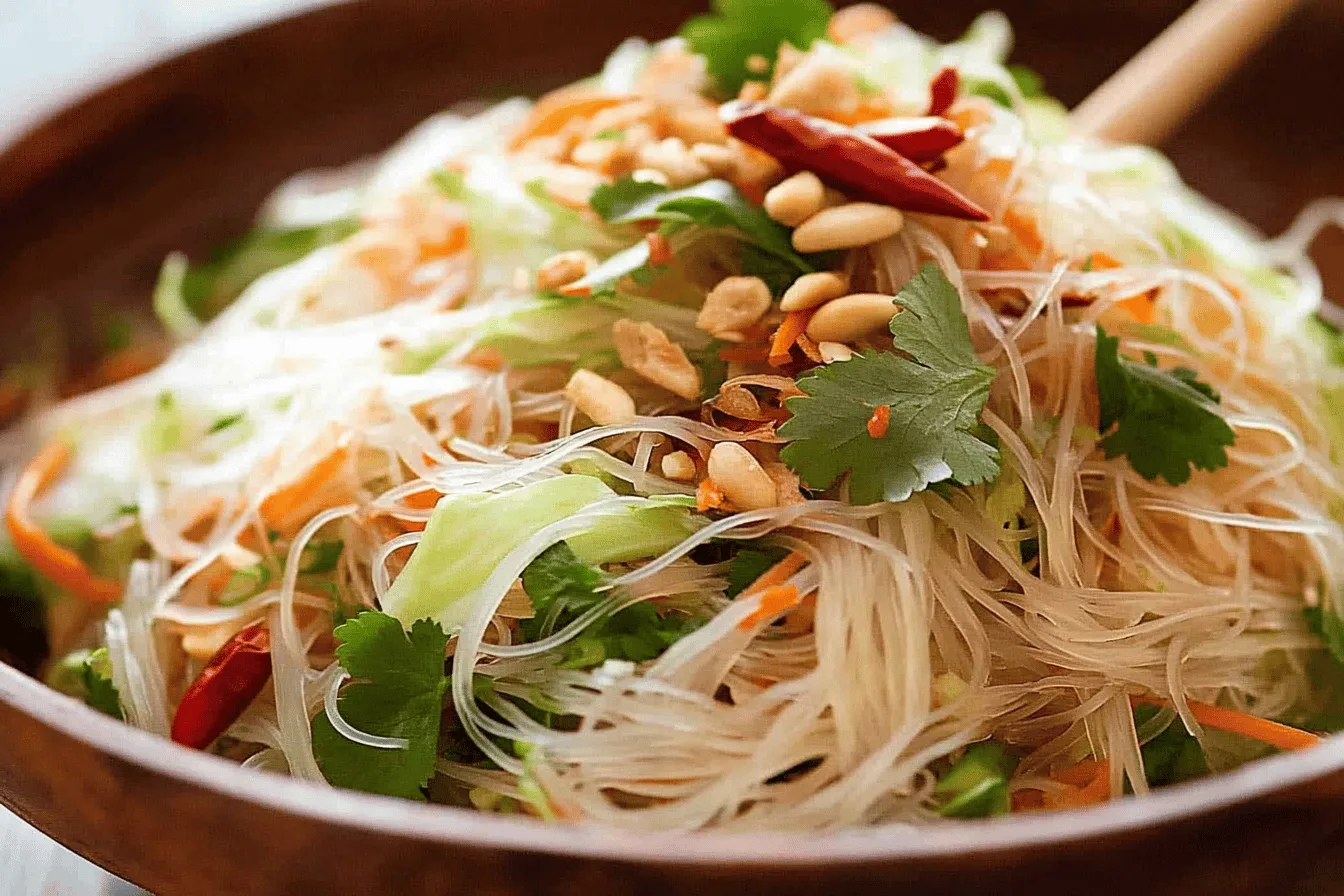 Asian Vermicelli Noodle Salad Recipe
