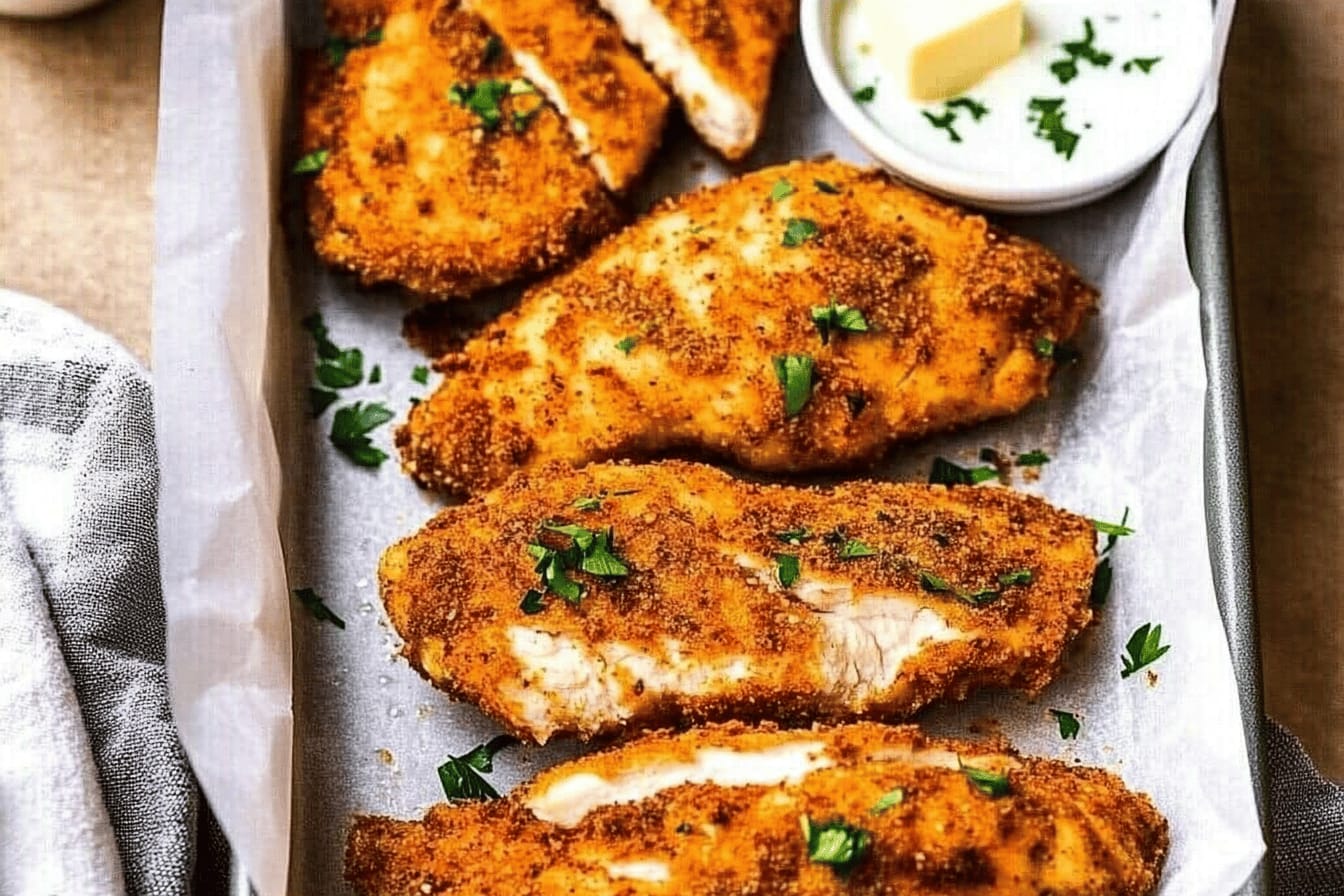 Baked Fried Chicken Recipe for Easy Cooking