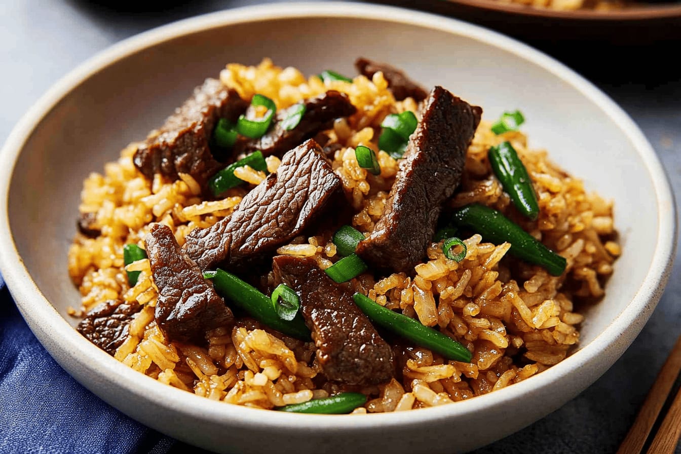 Beef Steak Fried Rice Recipe Delight