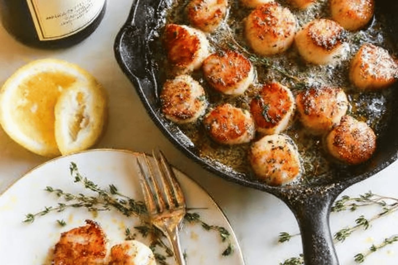Brown Butter Scallops Recipe to Impress