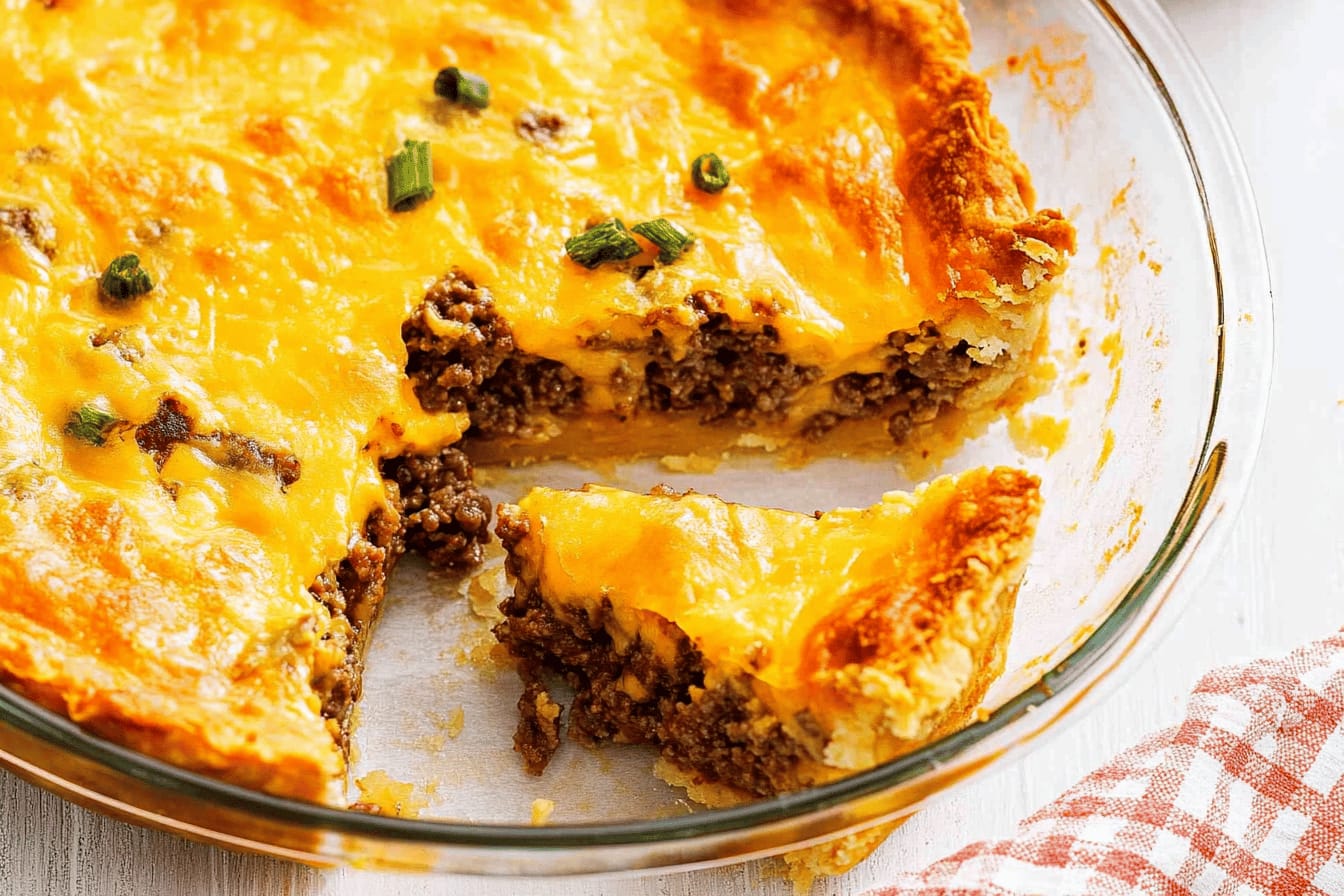 Cheeseburger Pie Recipe for Easy Dinner