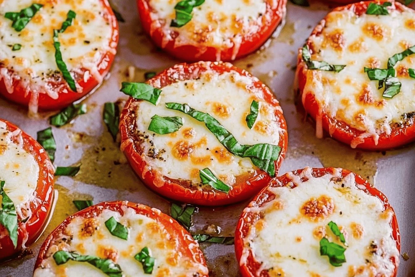 Cheesy Baked Tomatoes Recipe Delight