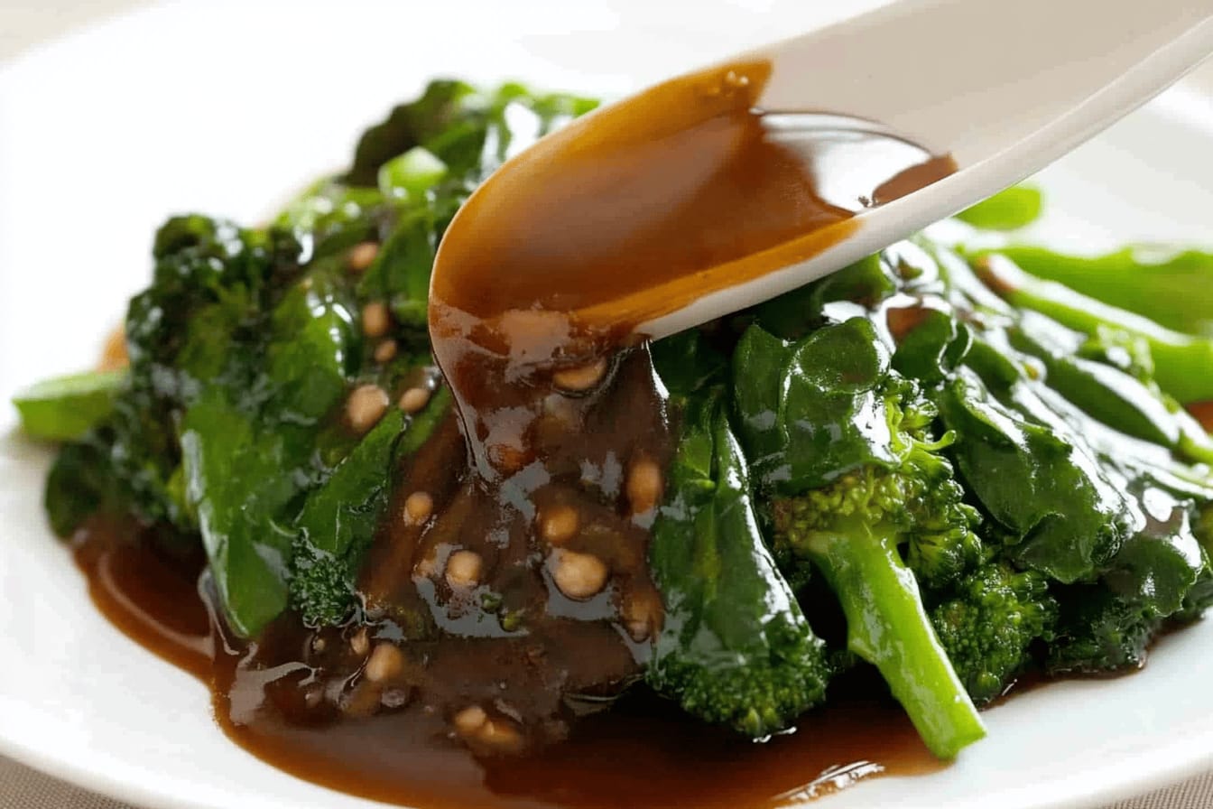 Chinese Broccoli with Oyster Sauce Recipe