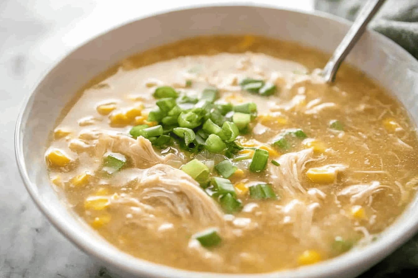 Chinese Chicken Corn Soup Recipe