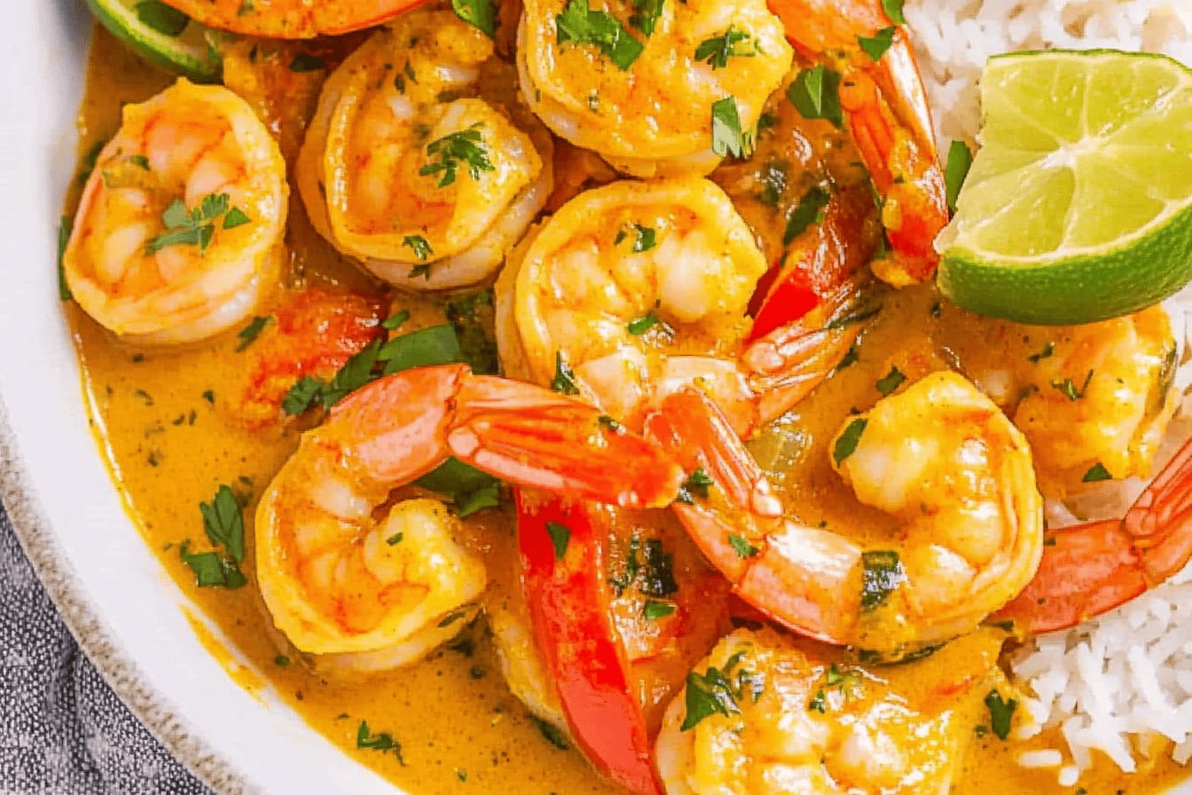 Coconut Curry Shrimp Recipe Delight