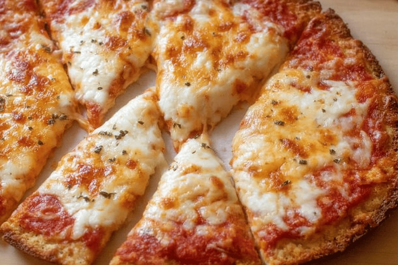 Cottage Cheese Crust Pizza Recipe