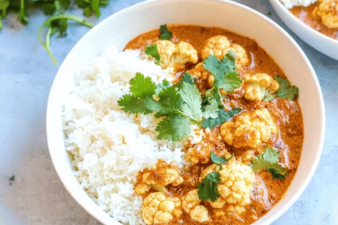 Creamy Butter Cauliflower Rice Bowls Recipe