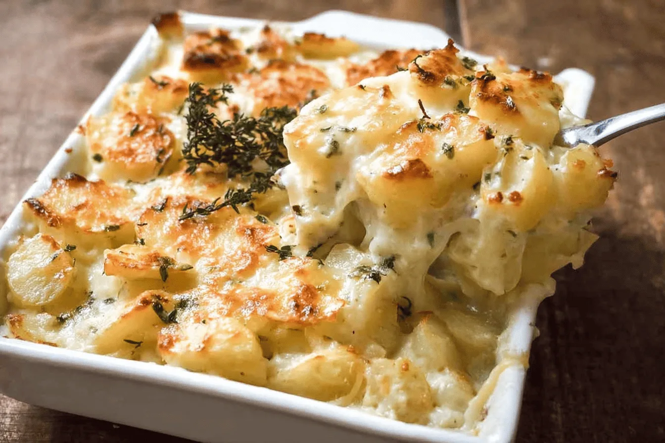 Creamy Cheesy Potato Bake Recipe