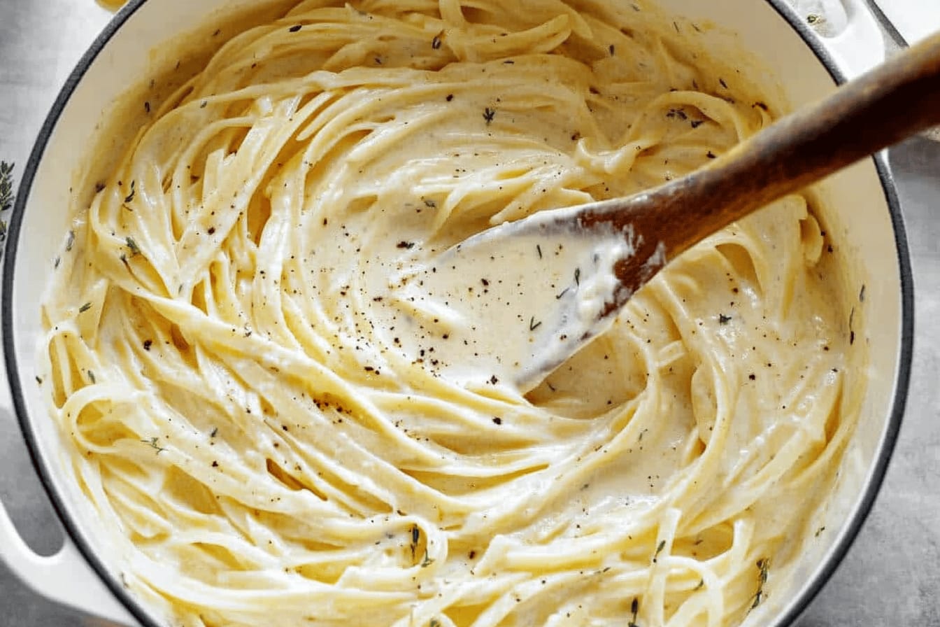 Creamy Homemade Alfredo Sauce Recipe
