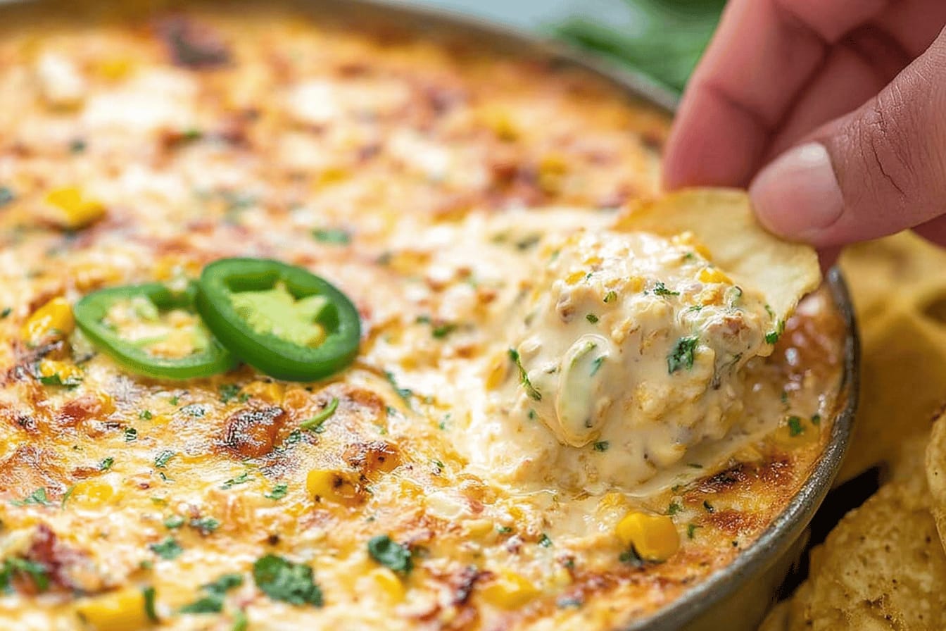 Creamy Hot Corn Dip Recipe