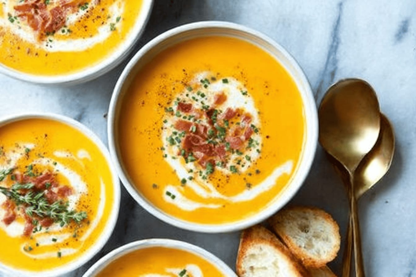 Creamy Instant Pot Butternut Squash Soup Recipe