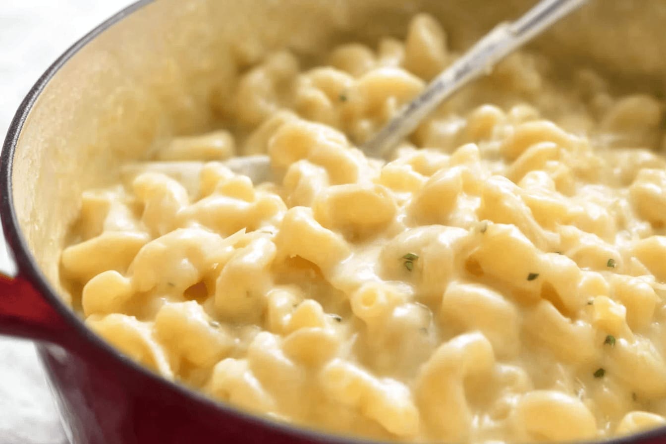 Creamy Stovetop Macaroni and Cheese Recipe
