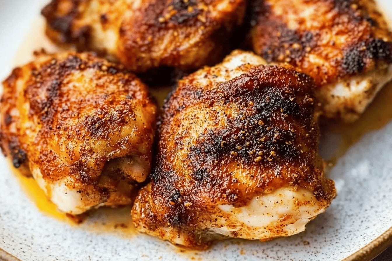Crispy Air Fryer Chicken Thighs Recipe