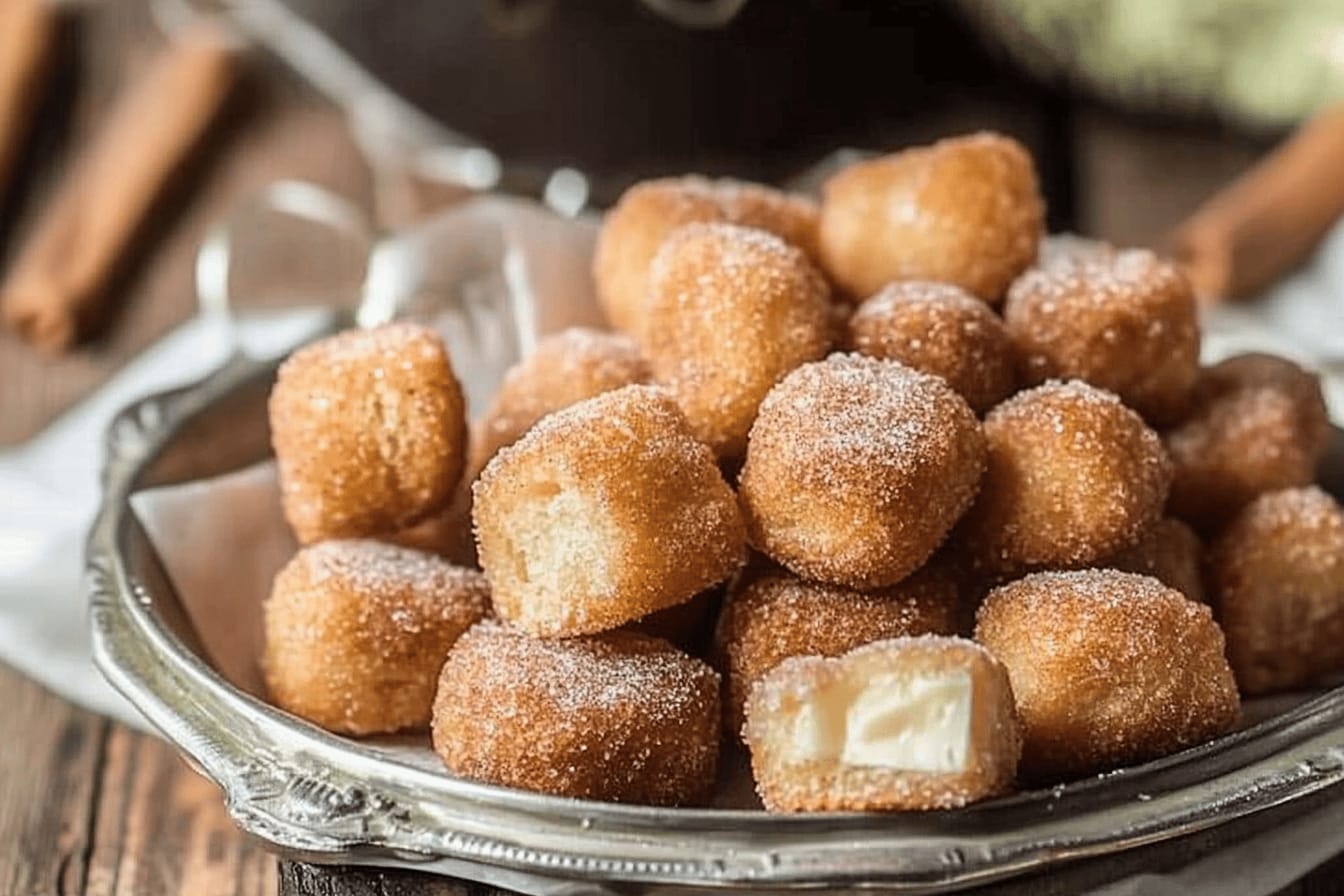 Crispy Cinnamon Sugar Biscuit Bites Recipe